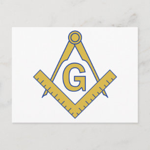 Freemasonry Postcard