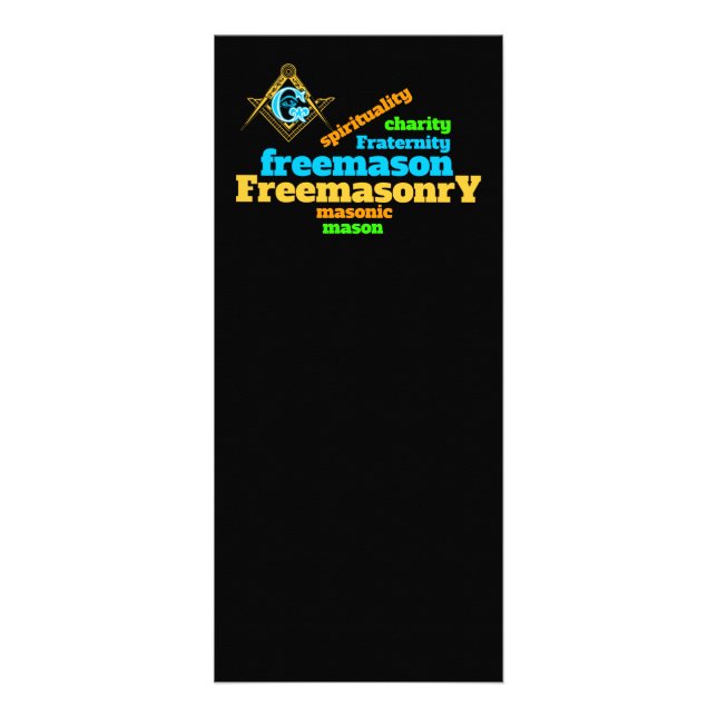 Freemasonry Rack Card (Front)