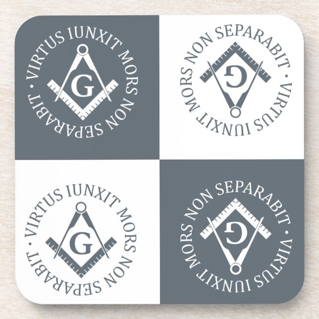 Freemasonry sign coaster (Front)