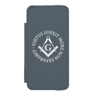 Freemasonry sign incipio watson™ iPhone 5 wallet case