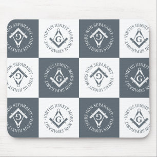 Freemasonry sign mouse pad