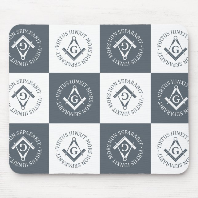 Freemasonry sign mouse pad (Front)