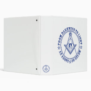 Freemasonry symbol binder
