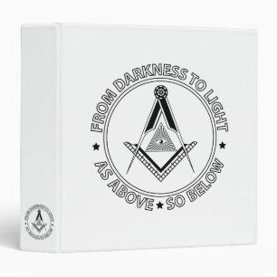 Freemasonry symbol binder