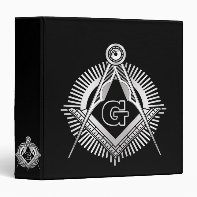 Freemasonry symbol binder (Front/Spine)