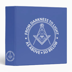 Freemasonry symbol binder