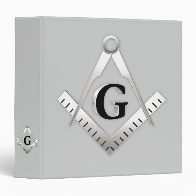 Freemasonry symbol binder (Front/Spine)
