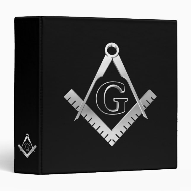 Freemasonry symbol binder (Front/Spine)