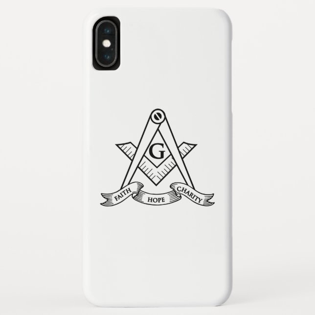 Freemasonry symbol Case-Mate iPhone case (Back)