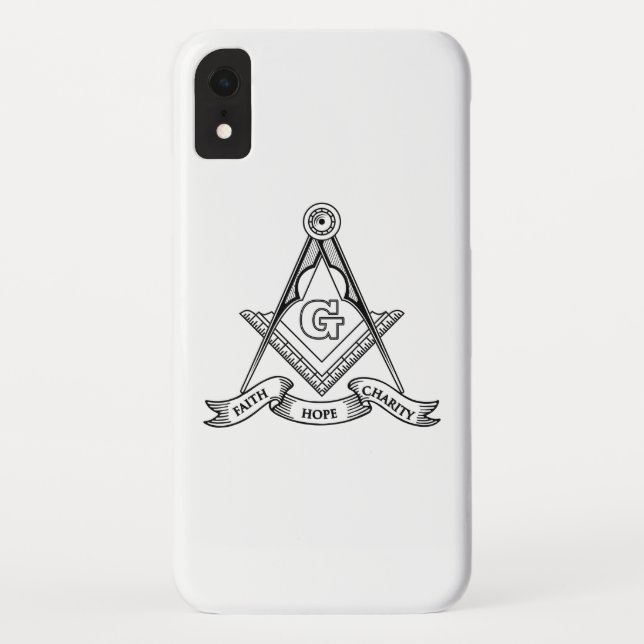 Freemasonry symbol Case-Mate iPhone case (Back)