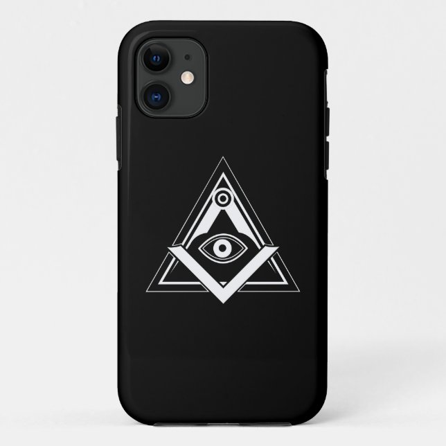 Freemasonry symbol Case-Mate iPhone case (Back)
