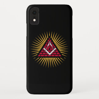 Freemasonry symbol iPhone XR case