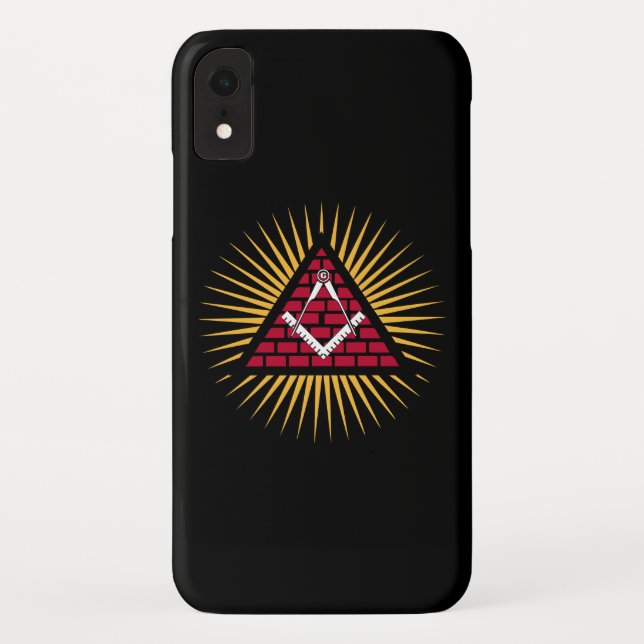 Freemasonry symbol Case-Mate iPhone case (Back)