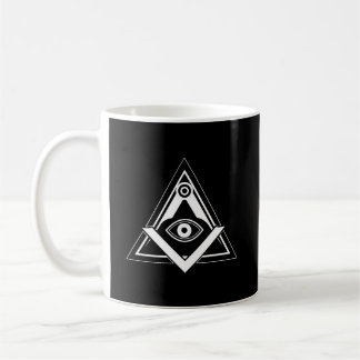 Freemasonry symbol coffee mug
