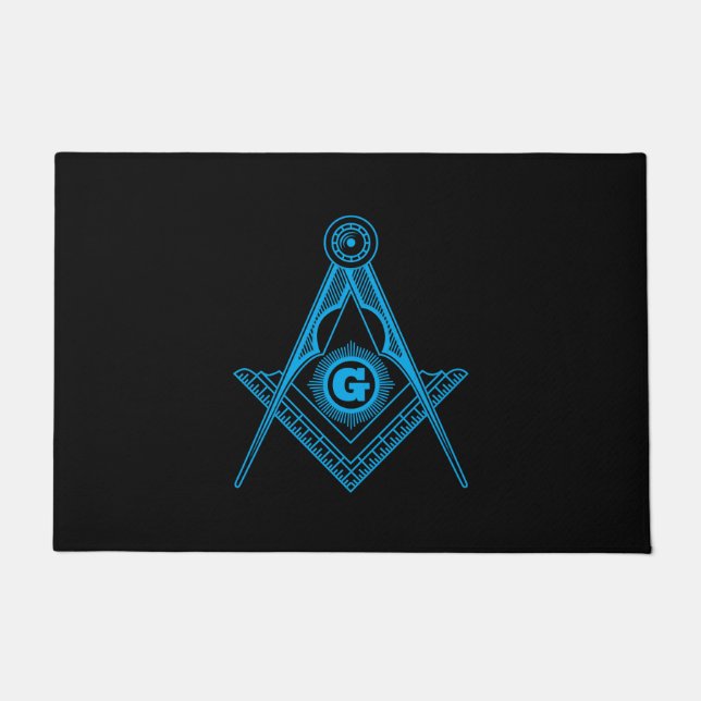 Freemasonry symbol doormat (Front)