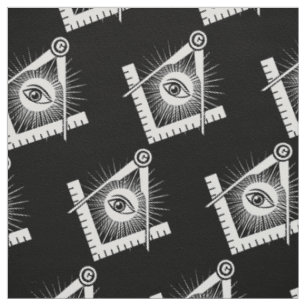 Freemasonry symbol fabric