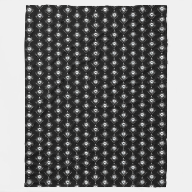 Freemasonry symbol fleece blanket (Front)