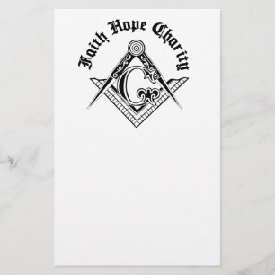 Freemasonry symbol flyer