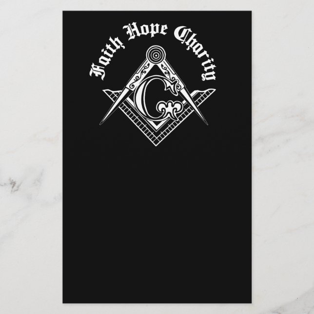 Freemasonry symbol flyer (Front)