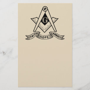 Freemasonry symbol flyer