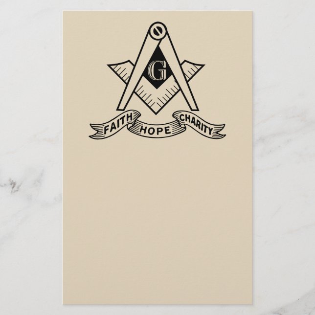Freemasonry symbol flyer (Front)