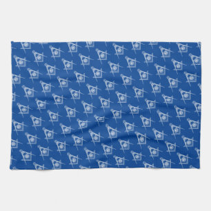 Freemasonry symbol kitchen towel