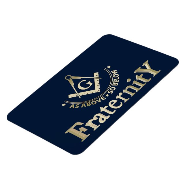 Freemasonry symbol magnet (Left Side)