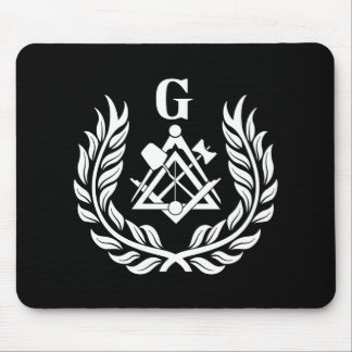 Freemasonry symbol mouse pad