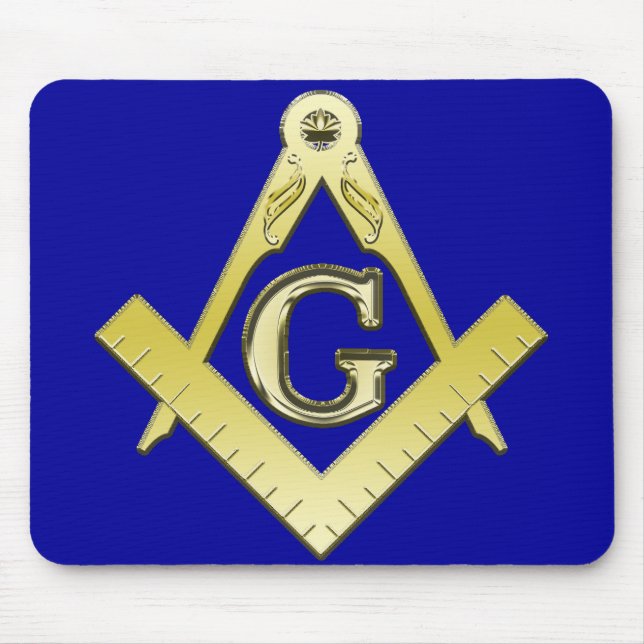 Freemasonry Symbol Mousepad (Front)