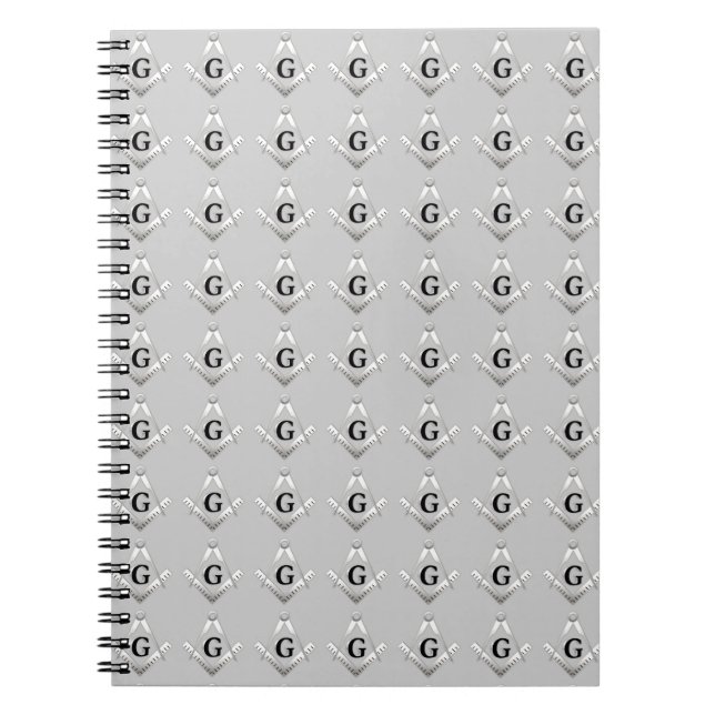 Freemasonry symbol notebook (Front)