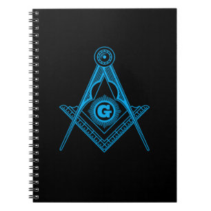 Freemasonry symbol notebook