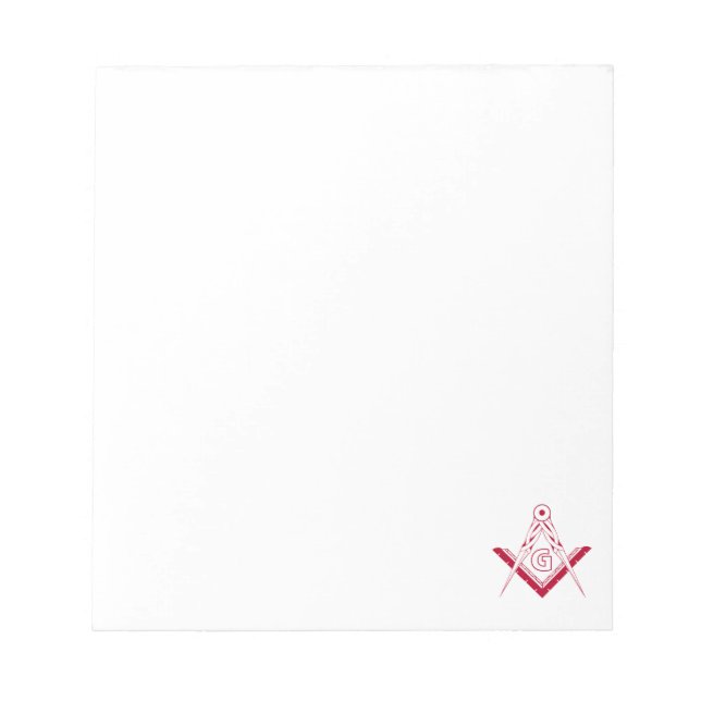 Freemasonry symbol notepad (Front)