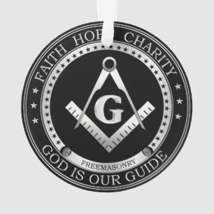 Freemasonry symbol ornament