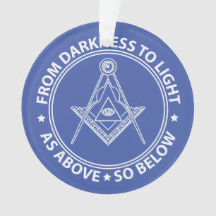 Freemasonry symbol ornament