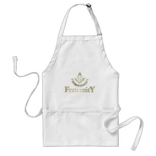 Freemasonry symbol standard apron