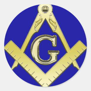 Freemasonry Symbol Sticker