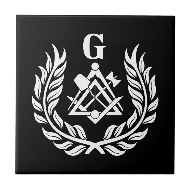 Freemasonry symbol tile (Front)