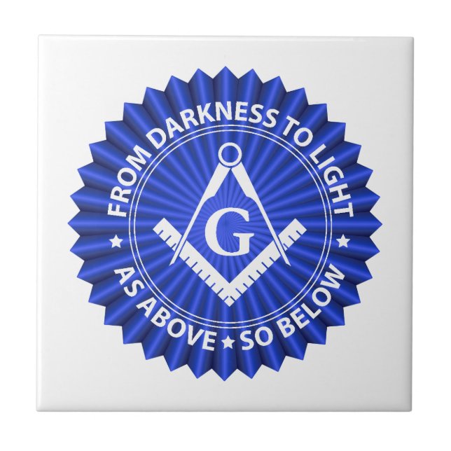 Freemasonry symbol tile (Front)