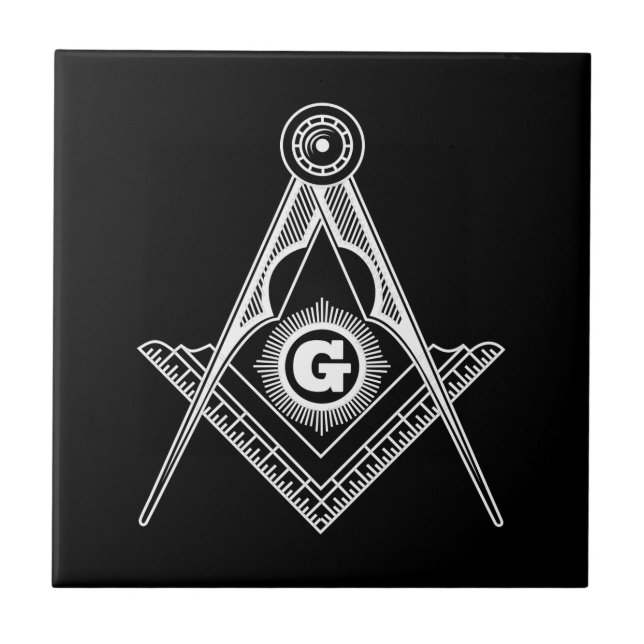 Freemasonry symbol tile (Front)