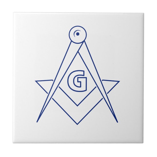 Freemasonry symbol tile (Front)