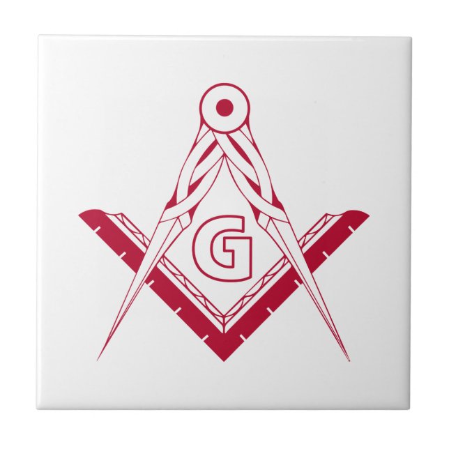Freemasonry symbol tile (Front)