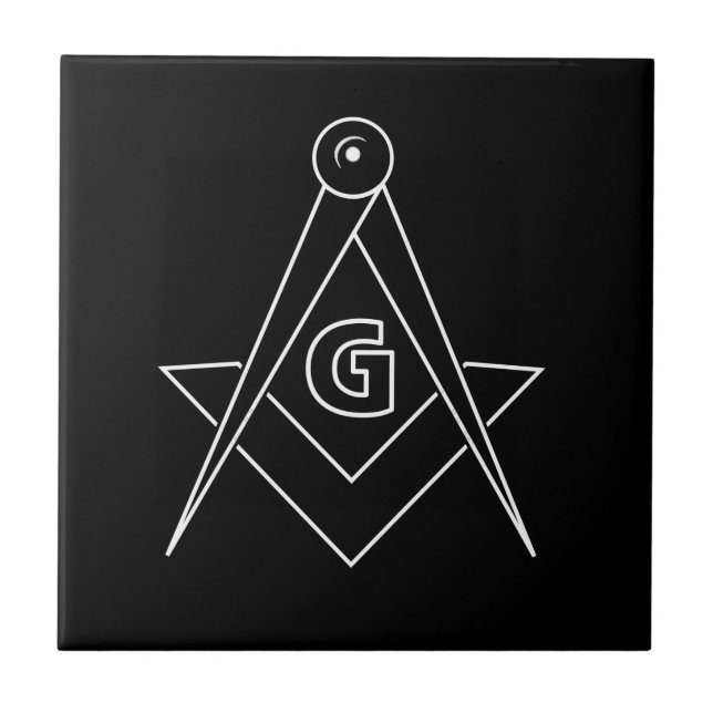 Freemasonry symbol tile (Front)