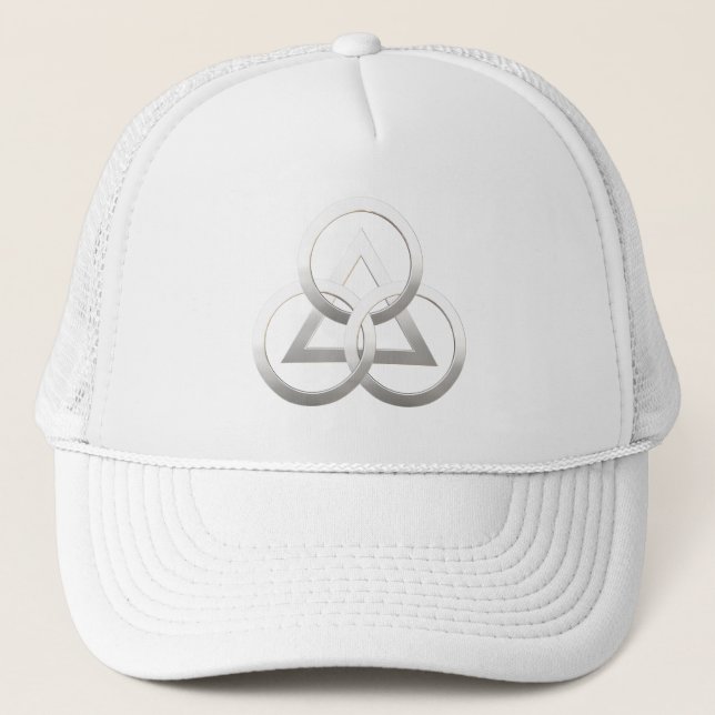 Freemasonry symbol trucker hat (Front)