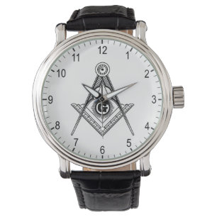 Freemasonry symbol watch