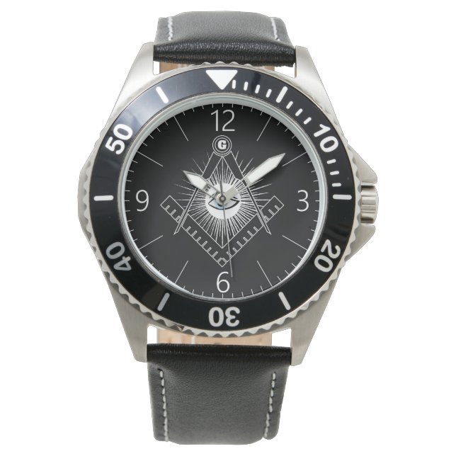 Freemasonry symbol watch (Front)