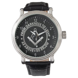 Freemasonry symbol watch