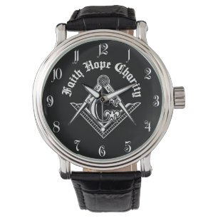 Freemasonry symbol watch