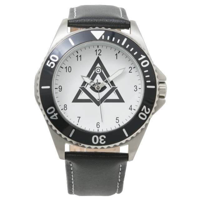 Freemasonry symbol watch (Front)