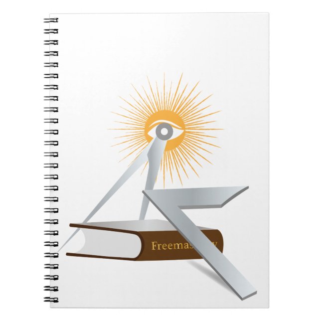 Freemasonry symbols notebook (Front)