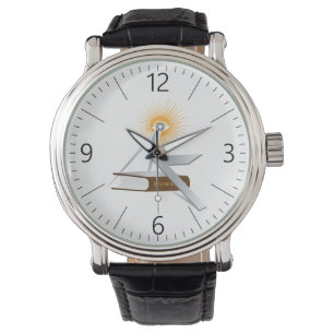 Freemasonry symbols watch